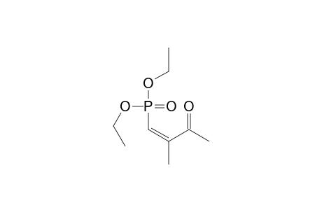 Diethyl ( 2-methyl-3-oxobut-1-enyl)phosphonate