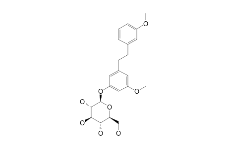 3'-O-METHYLBATATASIN-III-3-O-GLUCOPYRANOSIDE;3',5-DIMETHOXYBIBENZYL-3-O-BETA-D-GLUCOPYRANOSIDE