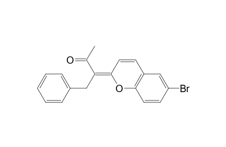 (E/Z)-3-(6-bromo-2H-chromen-2-ylidene)-4-phenylbutan-2-one