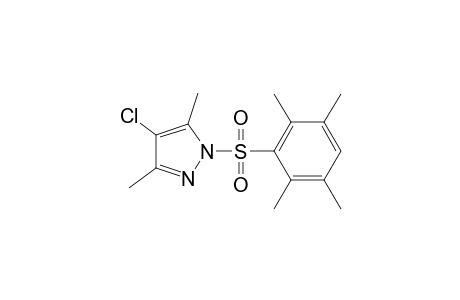 1H-Pyrazole, 4-chloro-3,5-dimethyl-1-[(2,3,5,6-tetramethylphenyl)sulfonyl]-