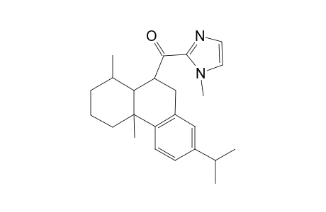 Methanone, (1-methyl-1H-imidazol-2-yl)[4b,5,6,7,8,8a,9,10-octahydro-4b,8-dimethyl-2-(1-methylethyl)-9-phenanthrenyl]-, [4bS-(4b.alpha.,8.alpha.,8a.beta.)]-