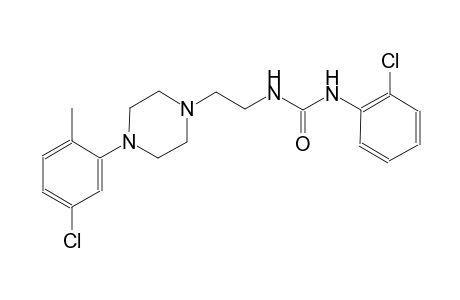 urea, N-[2-[4-(5-chloro-2-methylphenyl)-1-piperazinyl]ethyl]-N'-(2-chlorophenyl)-