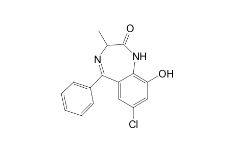 2H-1,4-Benzodiazepin-2-one, 7-chloro-1,3-dihydro-9-hydroxy-3-methyl-5-phenyl-