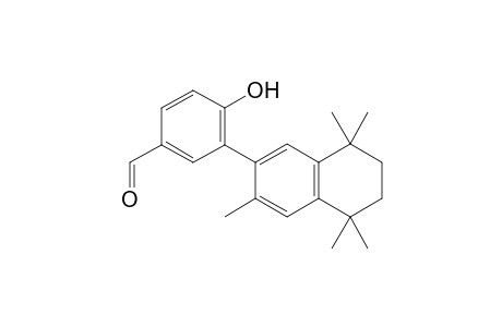 4-Hydroxy-3-(3,5,5,8,8-pentamethyl-5,6,7,8-tetrahydronaphthalen-2-yl)benzaldehyde