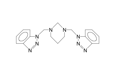 1,3-Bis(benzotriazol-1-yl-methyl)-hexahydro-pyrimidine