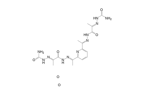 2,6-Diacetylpyridine bis[2-(semicarbazono)propionylhydrazone] dihydrate salt