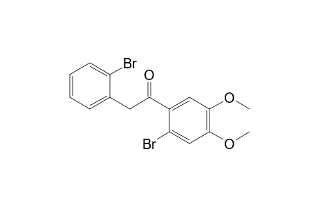 1-(2-Bromo-4,5-dimethoxyphenyl)-2-(2-bromophenyl)ethanone