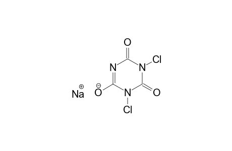 1,3-dichloros-6-hydroxy-s-triazine-2,4(1H,3H)-dione, sodium salt