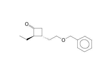 (E)-3-(2-BENZYLOXYETHYL)-2-ETHYLCYCLOBUTANONE