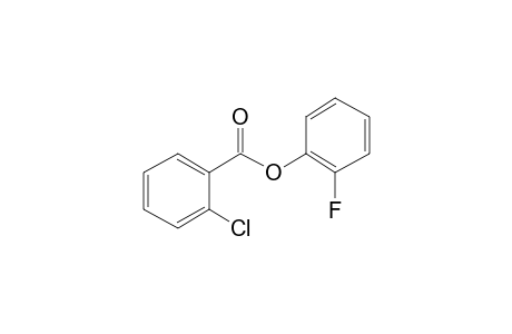 2-Chlorobenzoic acid, 2-fluorophenyl ester