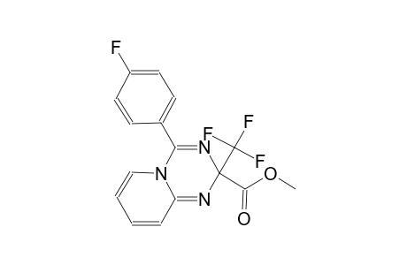 4-(4-Fluoro-phenyl)-2-trifluoromethyl-2H-pyrido[1,2-a][1,3,5]triazine-2-carboxylic acid methyl ester