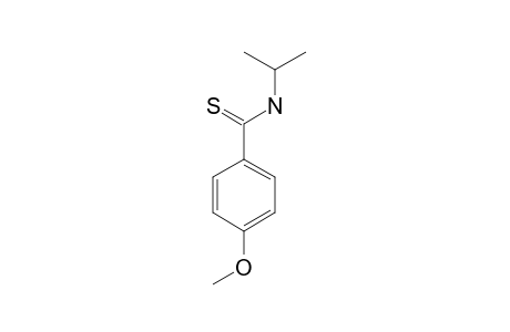 N-ISOPROPYL-4-METHOXYTHIOBENZAMIDE