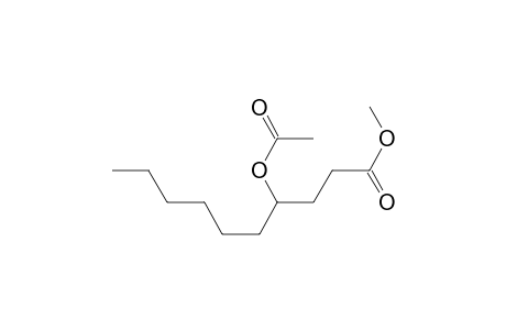 Methyl 4-acetoxydecanoate
