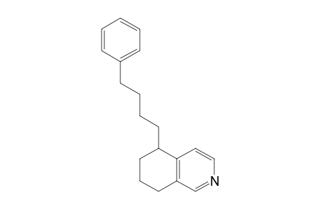 5-(4-PHENYLBUTYL)-5,6,7,8-TETRAHYDROISOQUINOLINE