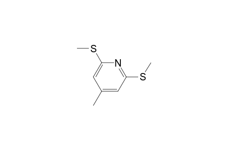4-Methyl-2,6-bis(methylsulfanyl)pyridine