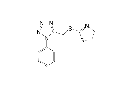 Thiazole, 4,5-dihydro-2-[[(1-phenyl-1H-1,2,3,4-tetrazol-5-yl)methyl]thio]-