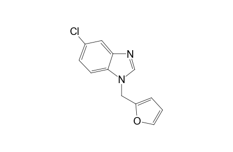 1H-Benzoimidazole, 5-chloro-1-(furan-2-yl)methyl-