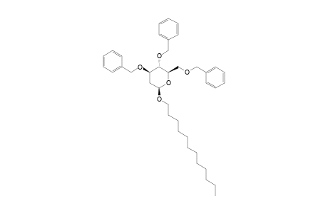 DODECYL-3,4,6-TRI-O-BENZYL-2-DEOXY-BETA-D-ARABINO-HEXOPYRANOSIDE