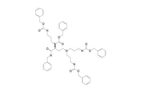 N,N,N'-TRIS-(BENZYLOXYCARBONYL-3-AMINOPROPYL)-L-DIAMINOBUTYRIC-BENZYLAMIDE