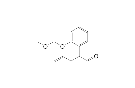 .alpha.-Allyl-2-(2-methoxymethoxyphenyl)acetaldehyde