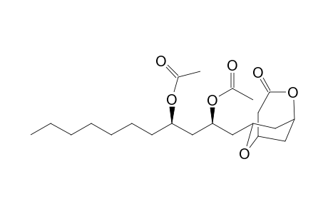 7-[2',4'-Diacetoxyundecyl]- (perhydro)bipyran-1-one