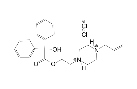 1-allyl-4-(2-{[hydroxy(diphenyl)acetyl]oxy}ethyl)piperazinediium dichloride