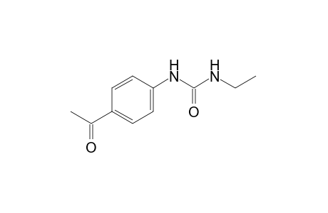 1-(p-acetylphenyl)-3-ethylurea