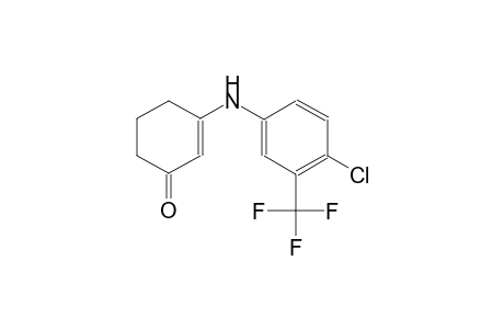 2-cyclohexen-1-one, 3-[[4-chloro-3-(trifluoromethyl)phenyl]amino]-