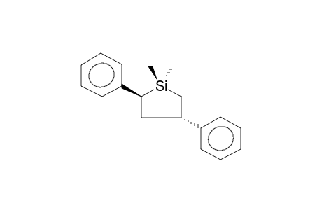 TRANS-1,1-DIMETHYL-2,4-DIPHENYL-1-SILACYCLOPENTANE