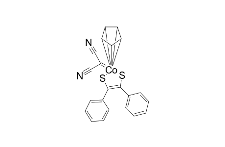 Cyclopentadienyldicyanomethylenediphenylcobaltadithiolene complex