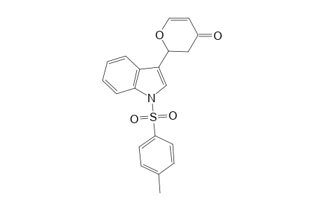 2-(1-tosylindol-3-yl)-2,3-dihydropyran-4-one