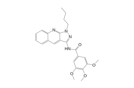 N-(1-butyl-1H-pyrazolo[3,4-b]quinolin-3-yl)-3,4,5-trimethoxybenzamide