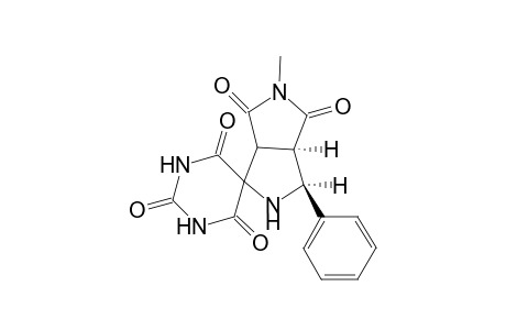 Spiro[2-phenyl-7-methyl-6,8-dioxo-3,7-diazabicyclo[3.3.0]octae-5,5'-barbituryl]