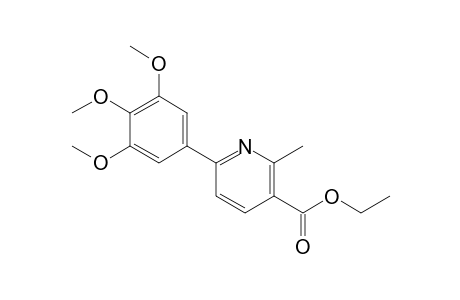 Ethyl 2-Methyl-6-(3,4,5-trimethoxyphenyl)nicotinate