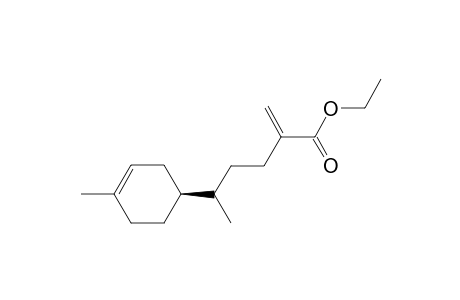 Ethyl 5-((S)-4-methylcyclohex-3-en-1-yl)-2-methylenehexanoate