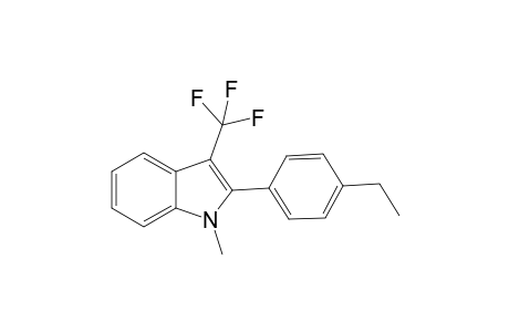 1-Methyl-2-(4-ethylphenyl)-3-(trifluoromethyl)-1H-indole