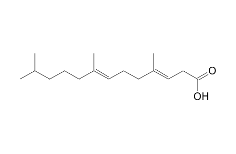 3,7-Tridecadienoic acid, 4,8,12-trimethyl-