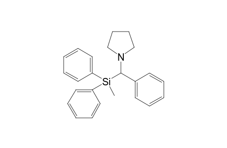 Methyl-diphenyl-[phenyl(1-pyrrolidinyl)methyl]silane