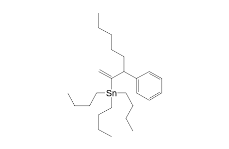 3-Phenyl-2-tributylstannyl-1-octene