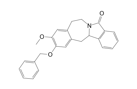 11-Benzyloxy-7,8,13,13a-tetrahydro-10-methoxy-5H-isoindolo[1,2-b][3]benzazepin-5-one