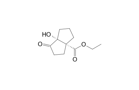 (3aR,6aR)-6a-hydroxy-6-keto-2,3,4,5-tetrahydro-1H-pentalene-3a-carboxylic acid ethyl ester
