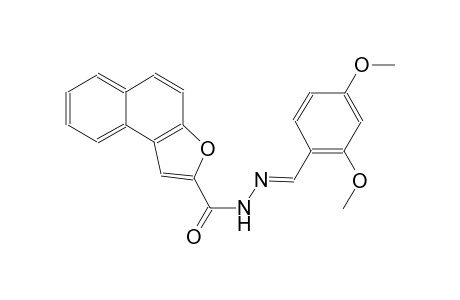 N'-[(E)-(2,4-dimethoxyphenyl)methylidene]naphtho[2,1-b]furan-2-carbohydrazide