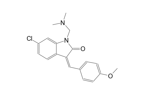 2H-indol-2-one, 6-chloro-1-[(dimethylamino)methyl]-1,3-dihydro-3-[(4-methoxyphenyl)methylene]-, (3Z)-