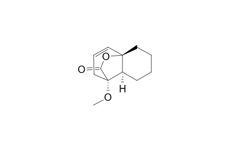 rel-(1S,4aR,8aR)-1,5,6,7,8,8a-hexahydro-1-methoxy-2H-1,4a-(epoxymethano)naphthalen-9-one