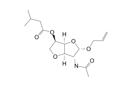 ALLYL-2-ACETAMIDO-3,6-ANHYDRO-2-DEOXY-5-O-ISOVALERYL-ALPHA-D-GLUCOFURANOSIDE