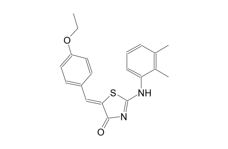 4(5H)-thiazolone, 2-[(2,3-dimethylphenyl)amino]-5-[(4-ethoxyphenyl)methylene]-, (5Z)-