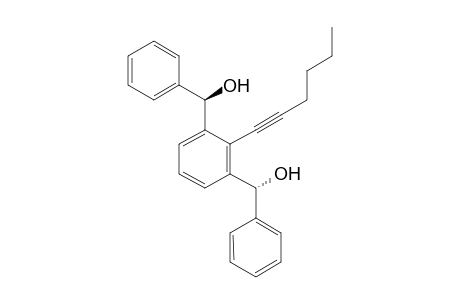 DL-(2-(hex-1-yn-1-yl)-1,3-phenylene)bis(phenylmethanol)