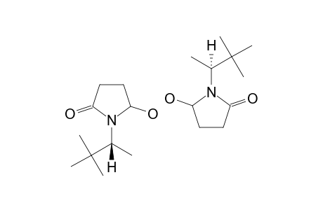 N-[(+/-)-3',3'-DIMETHYL-2'-BUTYL]-5-HYDROXYPYRROLIDIN-2-ONE