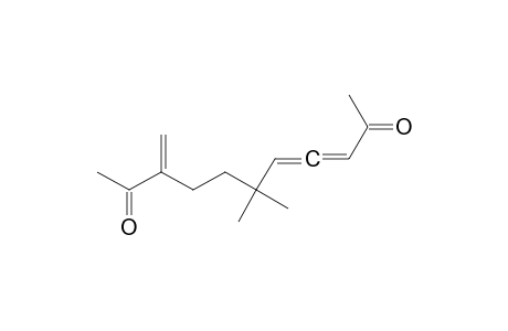 3,4-Undecadiene-2,10-dione, 6,6-dimethyl-9-methylene-