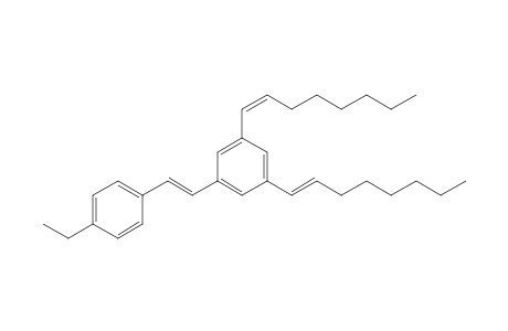 1-[3,5-bis(oct-1-enyl)phenyl]-2-(4-ethylphenyl)ethene